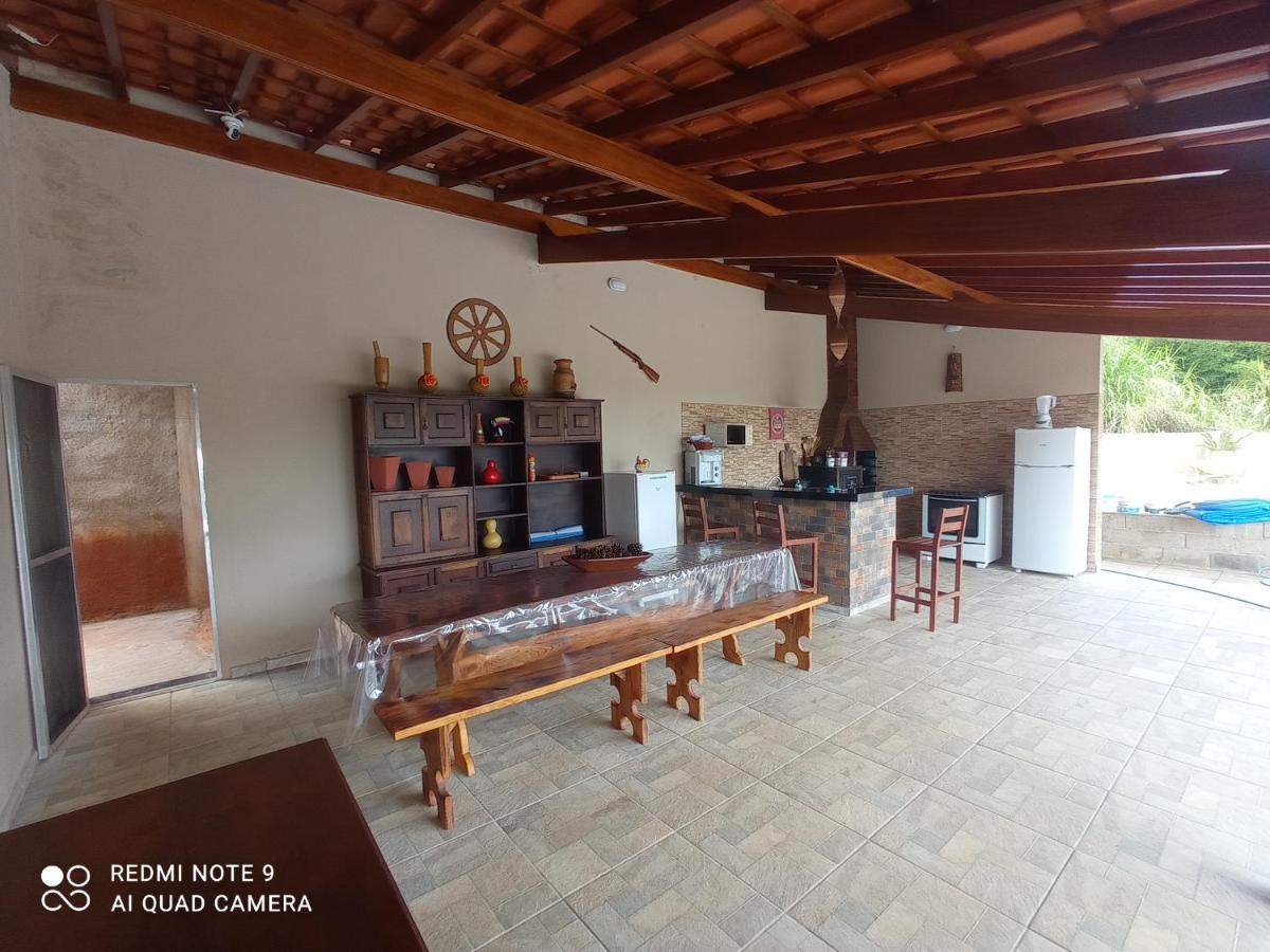 Chácara Recanto das Pedras para 10 pessoas Serra Negra  Exterior foto